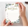 thumbnail image 3 of Inkdotpot Invitations de Douche Nuptiale Style à Remplissage Floral 30 Invitations Vierges de Mariage, 3 of 8