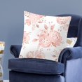 thumbnail image 4 of 45x45cm Carré Coussin Coussin Couverture Or Rose Alphabet Anglais Coussin Couverture (F), 4 of 8