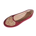 thumbnail image 1 of Wensltd Chaussures Décontractées de Mode à Bouche Peu Profonde pour Femmes, Couleur Unie, Bout Rond, Ballerines pour Femmes, Printemps Automne, 1 of 6