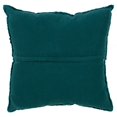 thumbnail image 4 of SARO 13049.JG20S Coussin Carré de 18 Po à Franges en Lin Rempli de Duvet - Vert Jaspe, 4 of 4