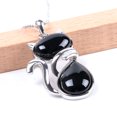 thumbnail image 3 of Colliers Pendentifs en Pierre Naturelle pour Femmes Perles en Forme de Chat Chaîne Bijoux, 3 of 6