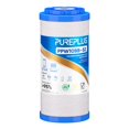 thumbnail image 1 of PUREPLUS 10"Ã4.5" String Wound Sediment Filter Compound With Iron Reducing Filter, Compatible With Whole House Water Filtration System For Well Water, 1Pack, 1 of 8