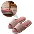 thumbnail image 4 of 1 Pair Indoor Slippers Women Slippers Comfortable House Slippers Cloth Slippers, 4 of 7
