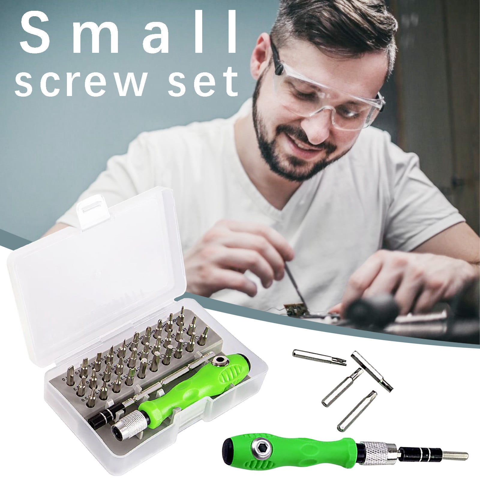 Meitianfacai Precision Screwdriver Set 32 in 1 Mini Magnetic Screwdriver Set Repair Tool Set