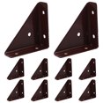 thumbnail image 1 of 10Pcs Angle Brackets Metal Corner Brace Bed Supports Corner Brackets Replacements for Repair, 1 of 8