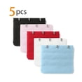 thumbnail image 2 of INSPIRE CHIC Rallonges de Soutien-Gorge pour Femmes à 3 Crochets et 3 Rangées, Bretelle de Soutien-Gorge Extensible, Boucle, Crochets, Bande de Soutien-Gorge Rouge, Bleu Ciel, Blanc, Noir, Rose Pâle 5, 2 of 5