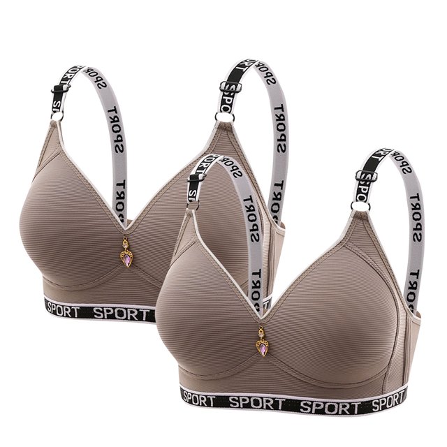 2PC Women's Everyday Bralette - Snug & Firmer Support Bra | Curvy Look Enhancer, Fully Stretchable & Shape-Retaining for All Ages