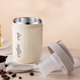 thumbnail image 2 of fheaev Tasse de Rince-Bouche en Acier Inoxydable Tasse de Lait en Acier Inoxydable Tasse à Café Tasse Portable pour la Famille Gobelets à Dents en Acier Inoxydable Tasses à Brosse à Dents, 2 of 6