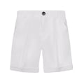 thumbnail image 1 of Toddler Boys Dress Shorts Straight Wide Leg Pants Solid Color Pull on Summer Shorts, 1 of 2