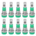 thumbnail image 2 of Banana Socket, Banana Plug, 4mm  Electrical Conductivity Stable Transmission Connector Terminals For Industrial Equipment 10Pcs, 2 of 8