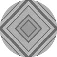 thumbnail image 1 of Ahgly Tapis d'Intérieur Lavable en Machine Carré Transitionnel Gris Platine, 3 Pieds Carré, 1 of 7