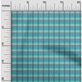 thumbnail image 1 of oneOone Silk Tabby Fabric Madras Check Printed Craft Fabric BTY 42 Inch Wide, 1 of 3