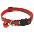 thumbnail image 1 of Labymos Fournitures pour Animaux Collier Patch Réfléchissant Boucle de Libération Cloche Étanchéité Collier Ajustable pour Animaux, 1 of 5