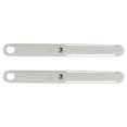 thumbnail image 2 of Lot de 2 Serveurs à Fromage pour la Maison avec Rangement Antirouille et Peu Encombrant en Plastique Blanc, 2 of 8