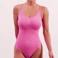 thumbnail image 3 of Seamless Body Bodysuit for Women Plus Size Adjustable Straps Lift Thong Design for Flattering, 3 of 3