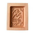 thumbnail image 2 of Oleegame 2PC Cookie Mold Cookie Molds Provences Rose Cookie Stamp Embossing Molds Craft Decorating Baking Tool, 2 of 3