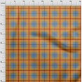 thumbnail image 3 of oneOone Silk Tabby Grayish Blue Fabric Madras Check Craft Projects Decor Fabric Printed By The Yard 42 Inch Wide, 3 of 4