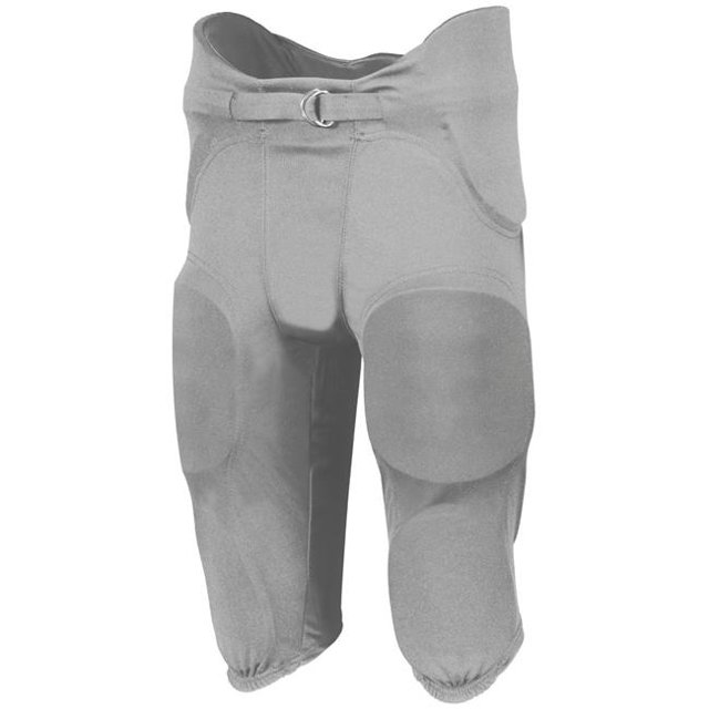 Pantalon Coussin Intégré pour Jeunes, 7 Pcs, à Carreaux, Fer Argent - Petit