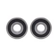 thumbnail image 3 of 2Pcs Double Row Ball Bearing Steel Ball Bearings Double Shielded Flange For Planetary Reducer, 3 of 8