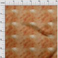 thumbnail image 3 of oneOone Georgette Viscose Orange Fabric Abstract Smoke Sewing Material Print Fabric By The Yard 42 Inch Wide, 3 of 5