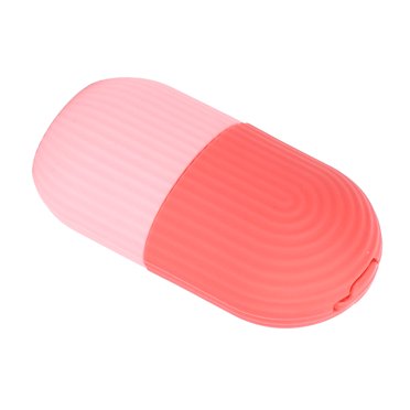 Silicone Facial Relieving Edema Tray Massager Eye Rollers Brighten Tighten Skin Relieve Bruises Muscle Soreness, Ice Face Roller  Icer Face
