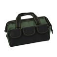 thumbnail image 1 of Wide Mouth Tool Bag, 13in Tool Storage Bag Oxford Cloth Multifunctional Waterproof Wide Mouth Handbag For Home Tool Shop, 1 of 8