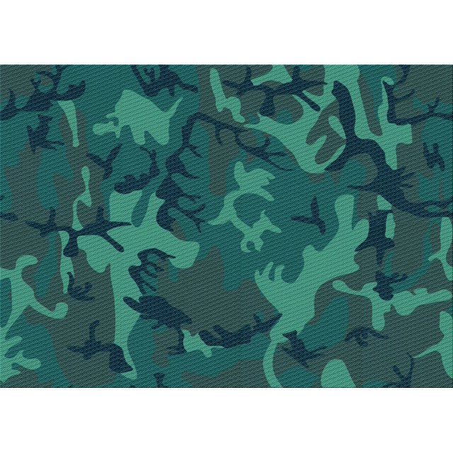 Ahgly Company Machine Washable Indoor Rectangle Transitional Dark Cyan Green Area Rugs, 2' x 4'