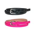 thumbnail image 1 of CTM® Ceinture Mince pour Robe (Lot de 2 Couleurs) (pour Femmes), 1 of 3