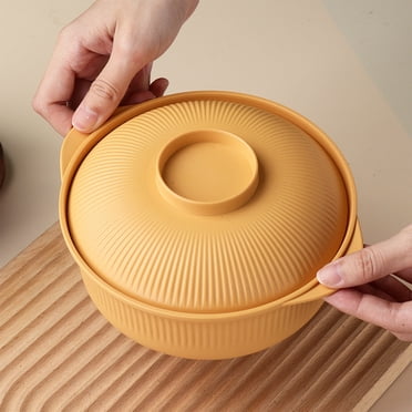EGNMCR Kitchen Utensils Set, Cooking Utensils Set, Reusable Lightweight Bowl For Rice Soup Snack Fruit Serving Bowls Salad Bowls Large Bowls For Kitchen Bowls For Salad Vegetable salad bowl