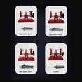 thumbnail image 2 of Tignapoo Professional Watch Repair Kit with Steel Tools: Includes Watch Opener, Strap Adapter, Back Lever, 3 Cutter Heads, 15 Punch Pins, and Watch Holder Base - Red, 2 of 7