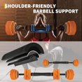 thumbnail image 4 of YUSAZENS 44LBS Octagonal Multi Functional Sand Filled PE Dumbbell Set Adjustable Home Full Body Strength Workout Fitness Equipment Orange, 4 of 8