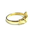 thumbnail image 2 of Bague Claddagh en Or Jaune 14k, Taille 7, 2 of 2