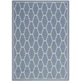 thumbnail image 1 of Safavieh Courtyard Blue Indoor Outdoor Rug - 4' x 5'7", 1 of 1