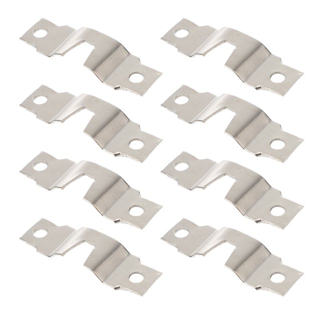 50pcs Picture Frame Hangers Kit Double Hole Photo Frame Hanging Hooks Holders