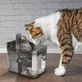 thumbnail image 3 of UsRHHA Smart Cat Water Fountain with Silent Pump, Large Capacity 1500ml Automatic Circulating Dispenser for Cats, Pet Hydration Station, 3 of 5
