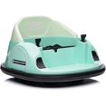 thumbnail image 1 of Auto Tamponneuse 12 V à Chevaucher avec Télécommande, Rotation à 360° et Lumières DEL, Voiture Jouet Électrique, 1 of 5