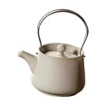 thumbnail image 4 of Tnarru 200ml Ceramic Teapot Porcelain Tea Pot Rustic Chinese Traditional Tea Kettle Teapot Tea Maker for Home Kitchen Camping Hiking white, 4 of 8