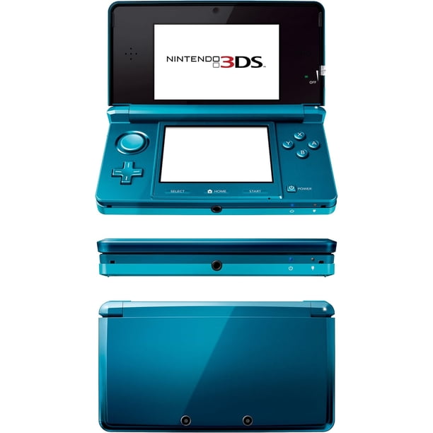 Restored Nintendo 3DS Console (Blue/Light Blue) – Refurbished