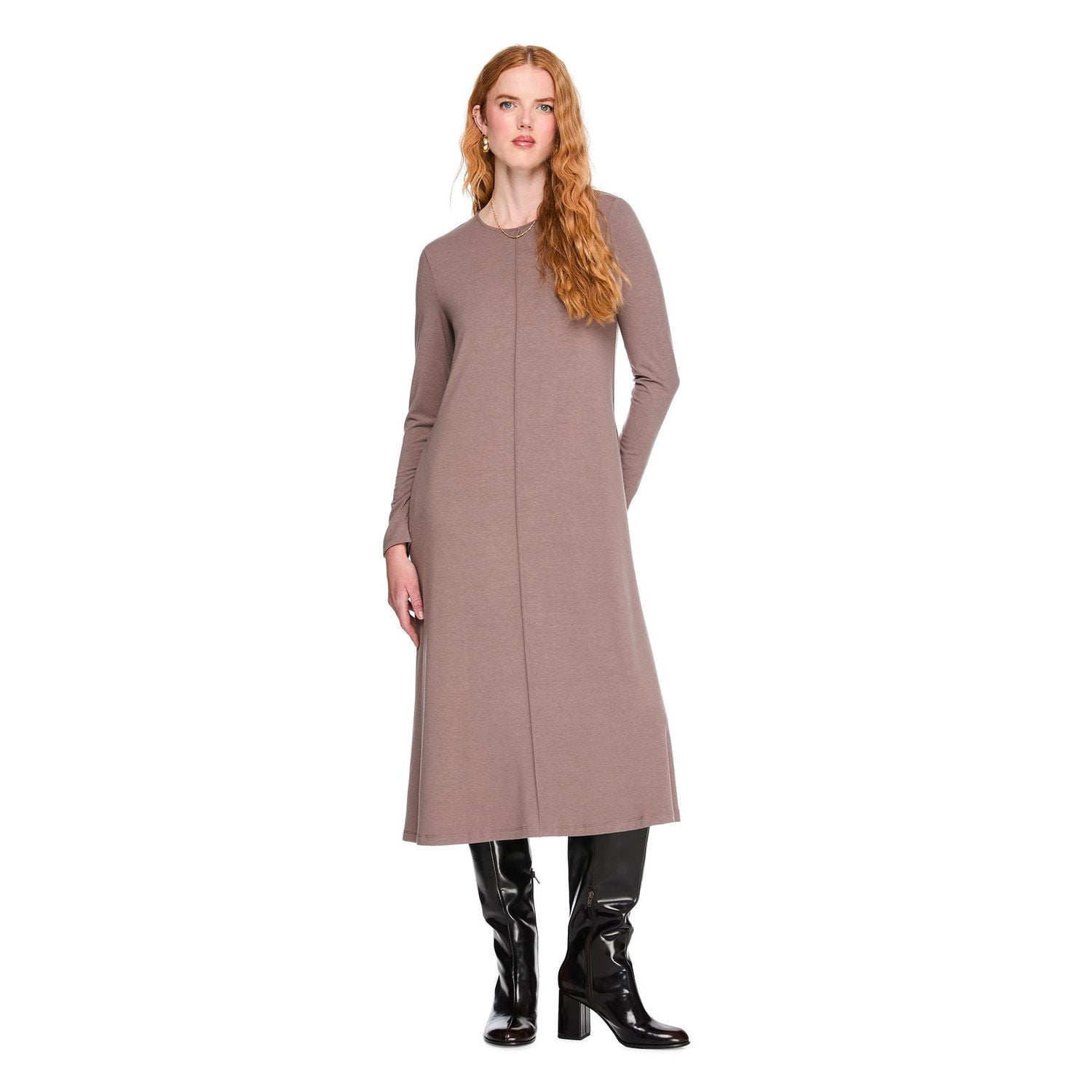 George Women's Pintuck Maxi Dress