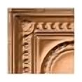 thumbnail image 3 of Fasade 12" x 12" Sample Ceiling Tile Polished Copper Rosette Design Glue Up Installation, 3 of 3
