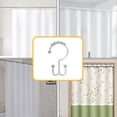 thumbnail image 1 of Apmemiss Clearance Shower Curtain Hooks Rings for Bathroom 12 Pcs Iron, 1 of 6