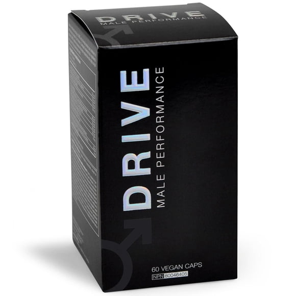 DRIVE Male Performance + Testosterone Enhancer Veggie Capsules