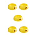 thumbnail image 3 of Maytalsory Environmentally Friendly Choice For Pet S Feeding Plastic Dog Bowl And Multiple yellow small size 5Set, 3 of 6