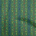 thumbnail image 1 of oneOone Polyester Spandex Green Fabric Leaves Craft Projects Decor Fabric Printed By The Yard 56 Inch Wide, 1 of 5