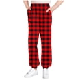 thumbnail image 2 of Cowsor Girls Graphic Print Sweatpants Athletic Drawstring Joggers Cute Track Pants with Pockets for Kids, 2 of 6
