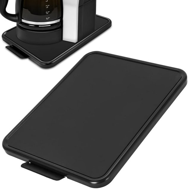 Kitchen Caddy Sliding Tray Appliance Coffee Maker Slider Large Rolling Tray Under Cabinet 16.1411.81in