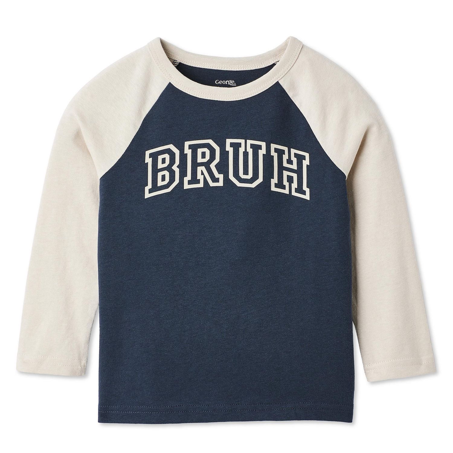 George Toddler Boys' Long-Sleeve Raglan T-Shirt