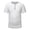 White, variant on Meichang 2024 Clearance Mens Short Sleeve Cotton Linen Shirt,Vintage V Neck Pullover Tops Casual Button Up Party Shirt Slim Fit Side Split Work Shirts Black S