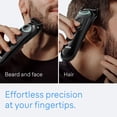 thumbnail image 3 of Braun All-In-One Style Kit Series 3 3460, 6-in-1 Trimmer for Men with Beard Trimmer, Ear & Nose Trimmer, Hair Clippers & More, Ultra-Sharp Blade, 40 Length Settings, Rechargeable 50-minute Battery Cor, 3 of 12