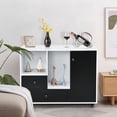 thumbnail image 2 of Giantex Mobile Lateral File Cabinet, Rolling Storage Office Printer Stand w/Lockable Wheels, Adjustable Shelves, 2 of 8